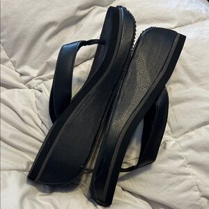 Black Women's Platform Sandals